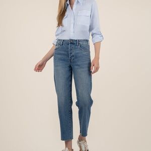 Kut from the Kloth Fay High Rise Ankle Straight